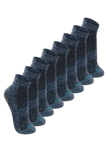 Kit com 8 Pares de Meias Antiderrapante Pilates Lupo 3310-003