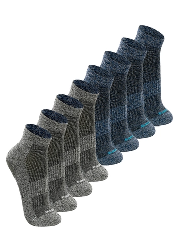 Kit com 8 Pares de Meias Antiderrapante Pilates Lupo 3310-003