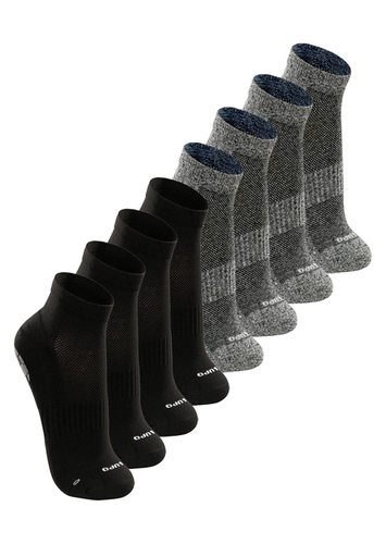Kit com 8 Pares de Meias Antiderrapante Pilates Lupo 3310-003