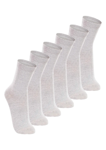Kit com 6 Pares de Meias Cano Longo Lupo 4575-088
