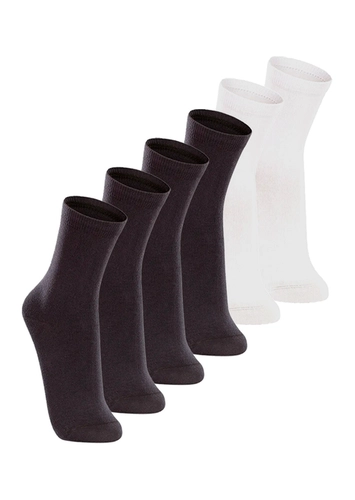Kit com 6 Pares de Meias Cano Longo Lupo 4575-088