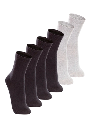 Kit com 6 Pares de Meias Cano Longo Lupo 4575-088