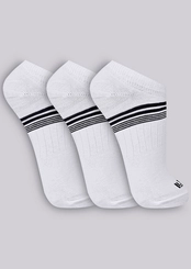 Kit 3 Pares de Meias Esportiva Invisível Trifil 8015
