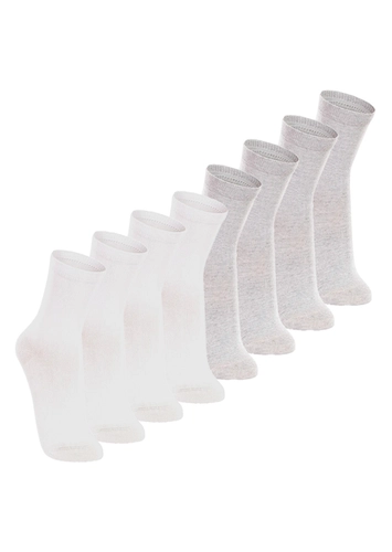 Kit com 8 Pares de Meias Cano Longo Lupo 4575-088