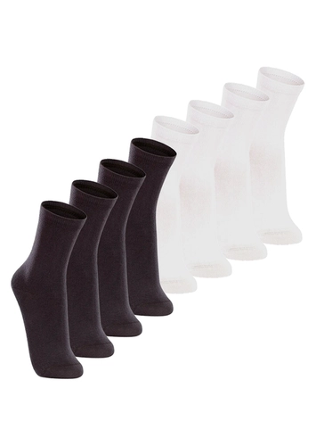 Kit com 8 Pares de Meias Cano Longo Lupo 4575-088