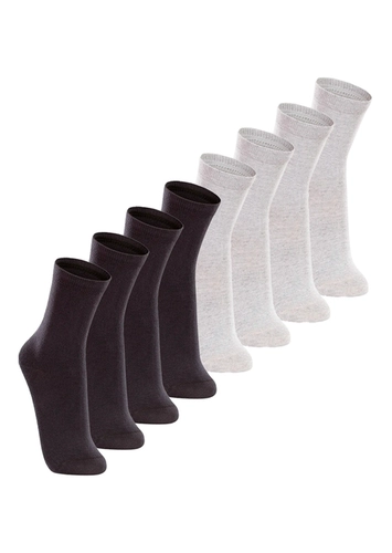 Kit com 8 Pares de Meias Cano Longo Lupo 4575-088