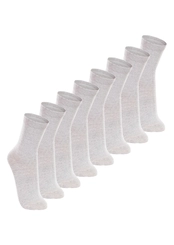 Kit com 8 Pares de Meias Cano Longo Lupo 4575-088
