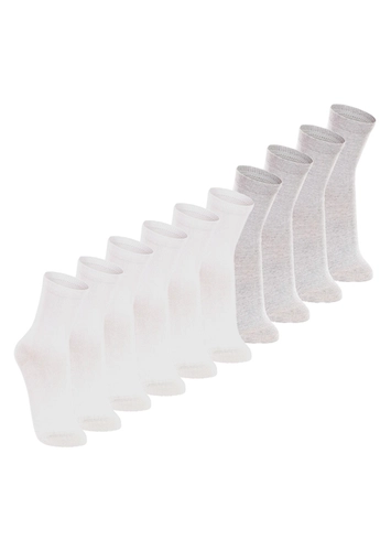 Kit com 10 Pares de Meias Cano Longo Lupo 4575-088