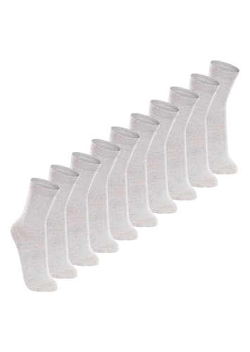 Kit com 10 Pares de Meias Cano Longo Lupo 4575-088