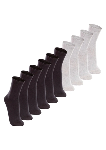Kit com 10 Pares de Meias Cano Longo Lupo 4575-088