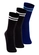 Kit com 3 Pares de Meias Esportiva Cano Longo Lupo 3292-009