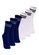 Kit com 6 Pares de Meias Esportiva Cano Longo Lupo 3292-009