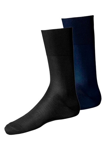 Kit com 2 Pares de Meias Social Lupo 1100-011/049