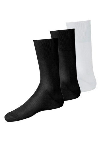 Kit com 3 Pares de Meias Social Lupo 1100-011/049