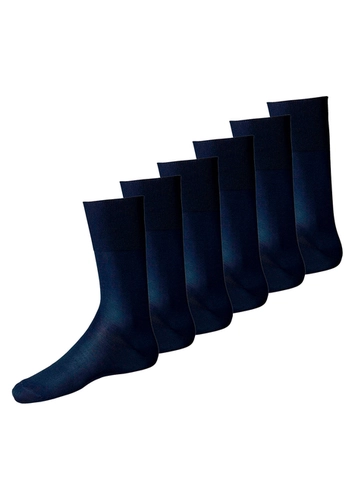 Kit com 6 Pares de Meias Social Lupo 1100-011/049