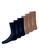 Kit com 6 Pares de Meias Social Lupo 1100-011/049