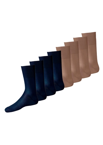 Kit com 8 Pares de Meias Social Lupo 1100-011/049
