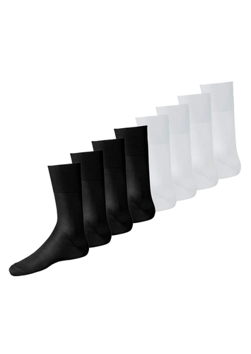 Kit com 8 Pares de Meias Social Lupo 1100-011/049
