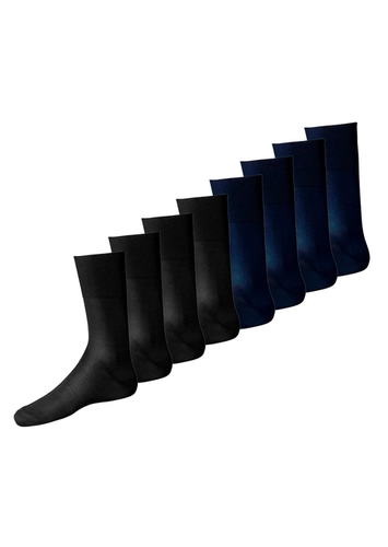 Kit com 8 Pares de Meias Social Lupo 1100-011/049
