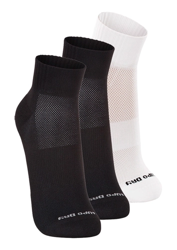 Kit com 3 Pares de Meias Esportiva Cano Médio Lupo 3360-002