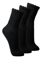 Kit com 3 Pares de Meias Aeróbica Lupo 4810-003
