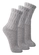Kit com 3 Pares de Meias Aeróbica Lupo 4810-003