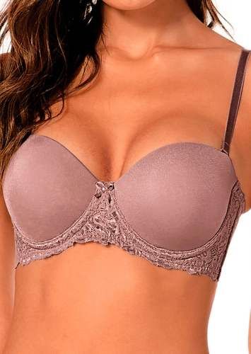 Sutiã Bustiê com Aro e Bojo Demillus 67250 Taça B