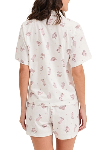 Pijama Feminino Curto com Abertura Espaço Pijama 4010410