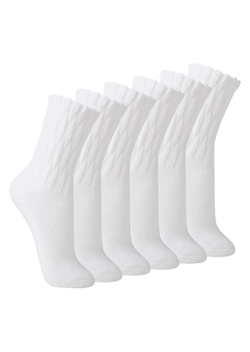 Kit com 6 Pares de Meias Aeróbica Lupo 4810-003
