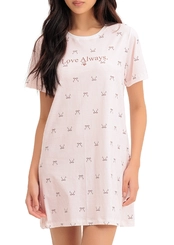 Camisola Feminina Curta Espaço Pijama 4010413
