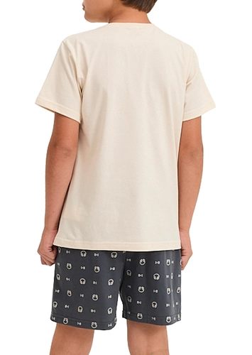 Pijama Infantil Menino Curto Espaço Pijama 4060023
