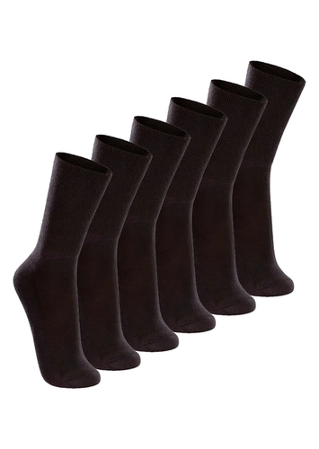 Kit com 6 Pares de Meias Cano Longo Lupo 1540-002