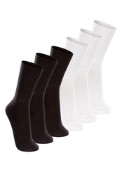 Kit com 6 Pares de Meias Cano Longo Lupo 1540-002