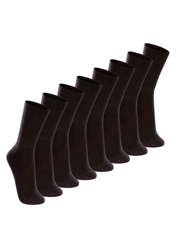 Kit com 8 Pares de Meias Cano Longo Lupo 1540-002