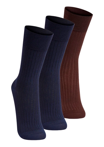 Kit com 3 Pares de Meias Social Lupo 1795-004