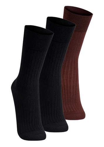Kit com 3 Pares de Meias Social Lupo 1795-004