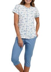 Pijama Feminino Curto com Abertura Podiun 265029