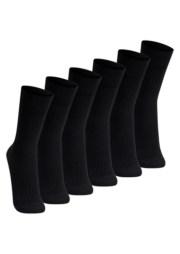 Kit com 6 Pares de Meias Social Lupo 1795-004