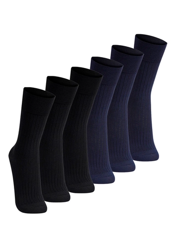 Kit com 6 Pares de Meias Social Lupo 1795-004