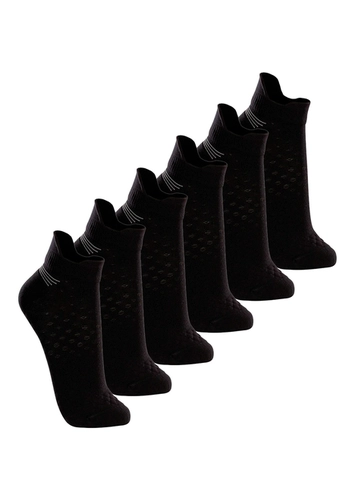 Kit com 6 Pares de Meias Performance Running Lupo 15570-001