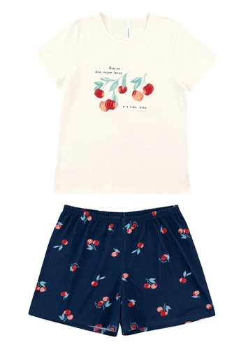 Pijama Feminino Curto Malwee 1000133156