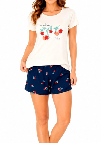 Pijama Feminino Curto Malwee 1000133156