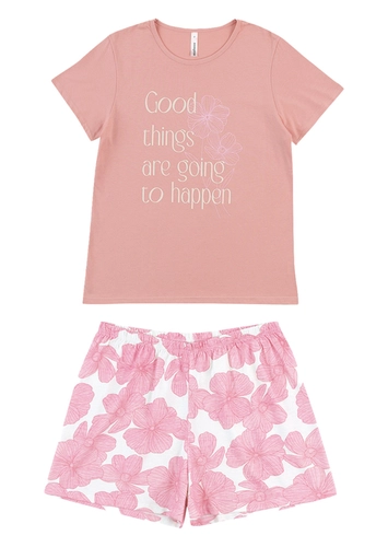 Pijama Feminino Curto Malwee 1000133156