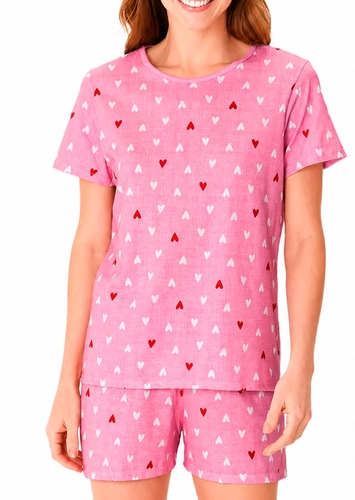 Pijama Feminino Curto Malwee 1000133159