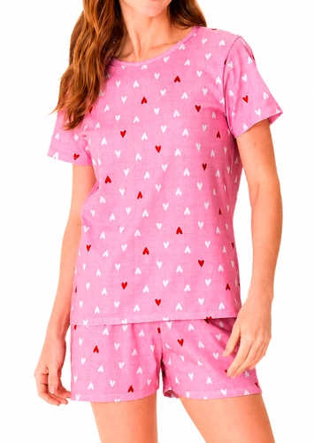Pijama Feminino Curto Malwee 1000133159