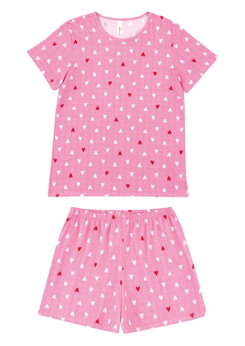 Pijama Feminino Curto Malwee 1000133159