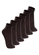 Kit com 6 Pares de Meias Cano Médio Lupo 4200-088