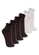 Kit com 6 Pares de Meias Cano Médio Lupo 4200-088