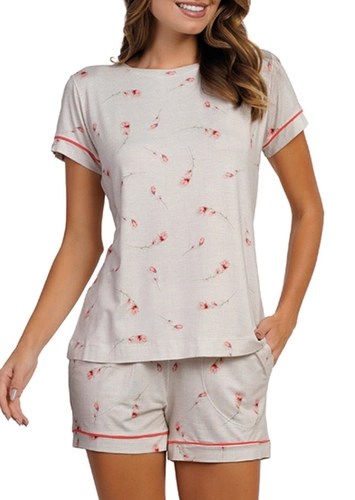 Pijama Feminino Curto Podiun 265045