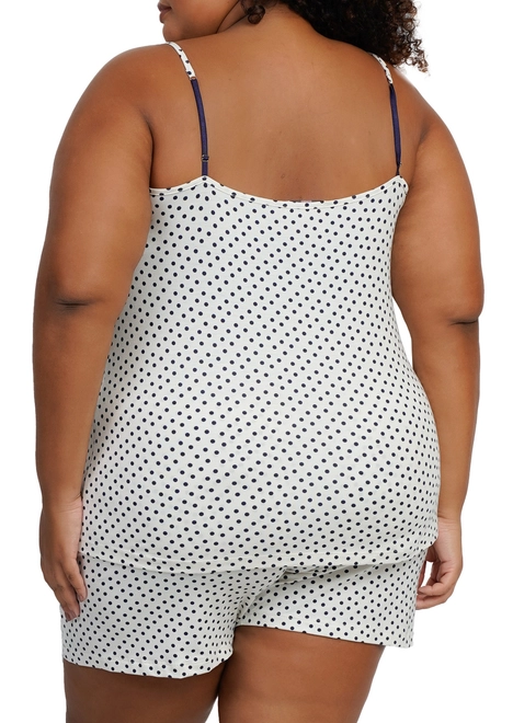 Pijama Feminino Curto Podiun 265072 Plus Size